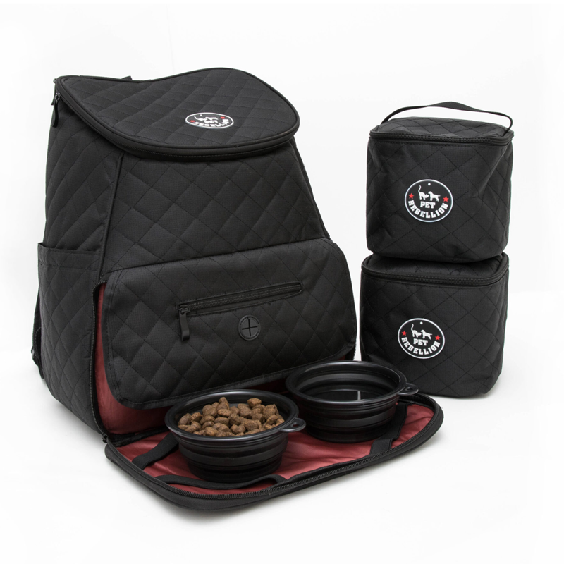 Pet Rebellion Pet Travel Bag - Black-1